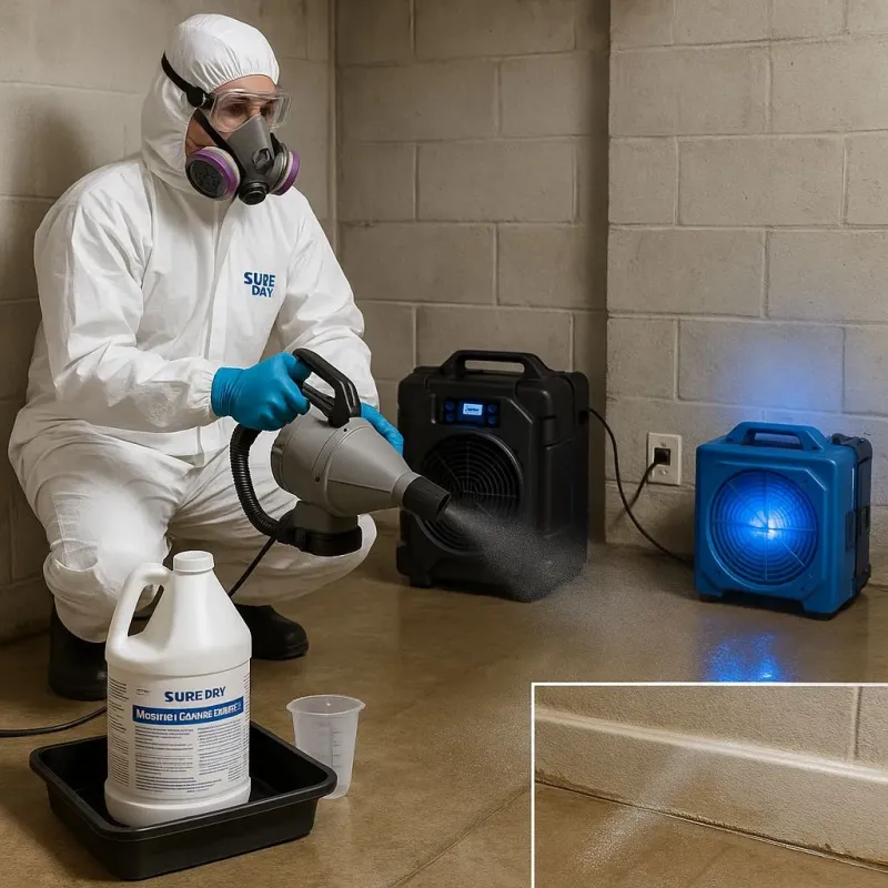 Sanitization and Odor Removal process in Clinton, KY