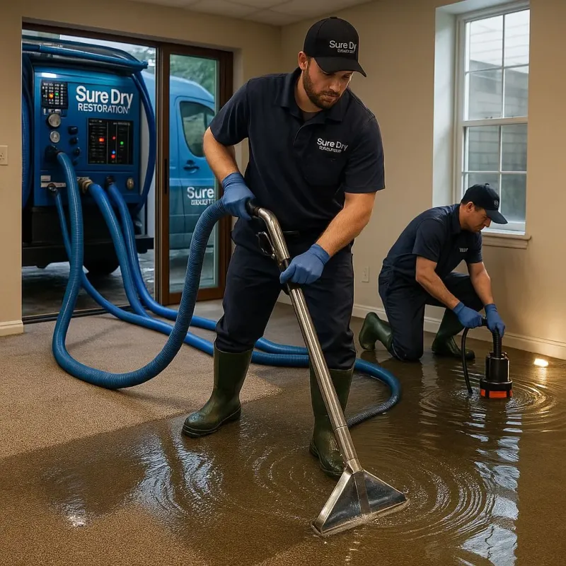 Water Extraction and Removal process in Clinton, KY